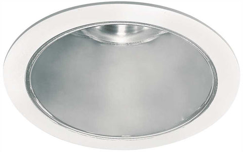 Monument&reg; 6 In. Recessed Step Baffle Trim With Fresnel Lens, White, 7-3-8 X 6-1-2 In.