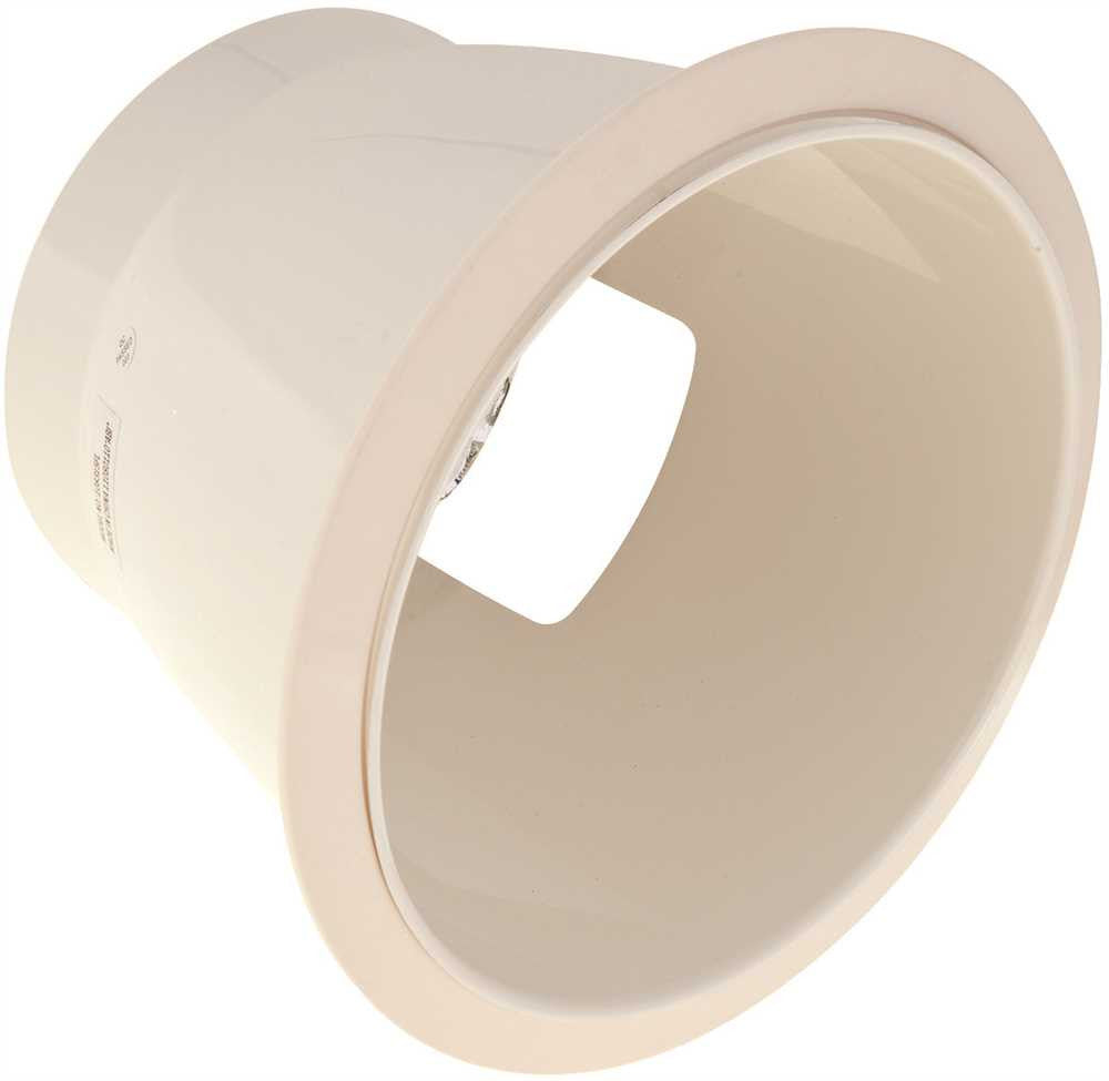 Monument&reg; 8 In. Recessed Anodized Reflector Trim With Horizontal Socket, White, 9-1-8 X 7-7-8 In., 2 Bulbs