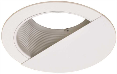 Monument&reg; 6 In. Recessed Wall Washer Trim, White, 7-3-4 X 5-3-4 In.