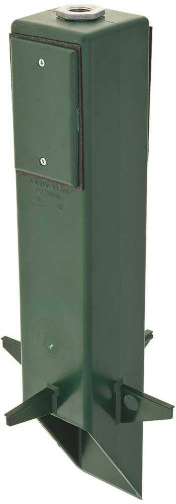 Light Fixture Outdoor Guard Post 19-1-2 In. High Green