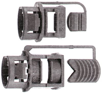 Arlington Push-in Connector, Non-metallic, 1-2 In.