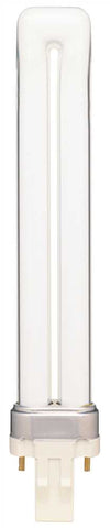 Satco&reg; Dual Tube Compact Fluorescent Lamp, 26 Watts, 2700k, 82 Cri, G24q-3 Base