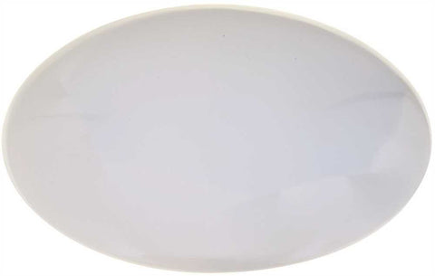 Monument&reg; Round Fluorescent Ceiling Cloud, White, 16 X 4-1-2", Uses One 22 Watt Or 32 Watt Circline Lamp