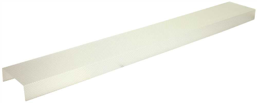 Monument&reg; Replacement Lens For 2 Light Fluorescent Wrap Around, 49 X 6-7-8 X 2-1-2 In.