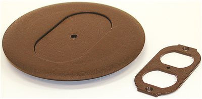 Floor Box Plate Non-metallic For 68-p Box Brown