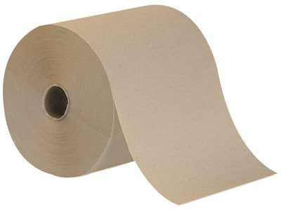 Envision&reg; Hardwound Paper Towel Roll, Brown, 7.875 In. X 800 Ft., 6 Rolls Per Case