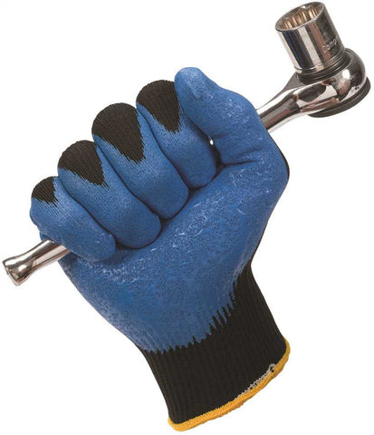 Jackson Safety&reg; G40 Nitrile Foam-coated Gloves, Extra-large, Blue, 12 Pairs Per Bag