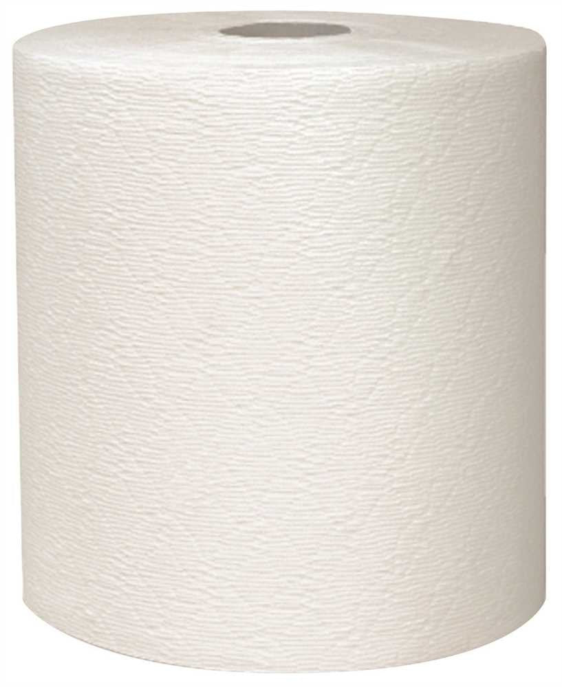 Kleenex&reg; Hard Roll Towels, White, 1-ply, 8 In. X 600 Ft., 6 Rolls Per Case