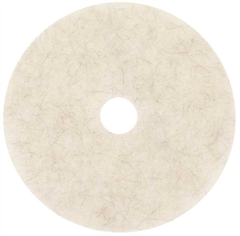 3m 3300  Natural Blend Pad White 20in    5-cs