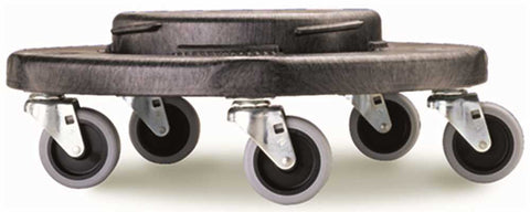 Brute&reg; Trash Can Dolly For Brute&reg; Containers, Black, 18.2x6.6"