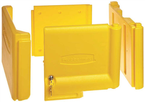 Locking Cabinet For 6173 Janitor Cart Yellow