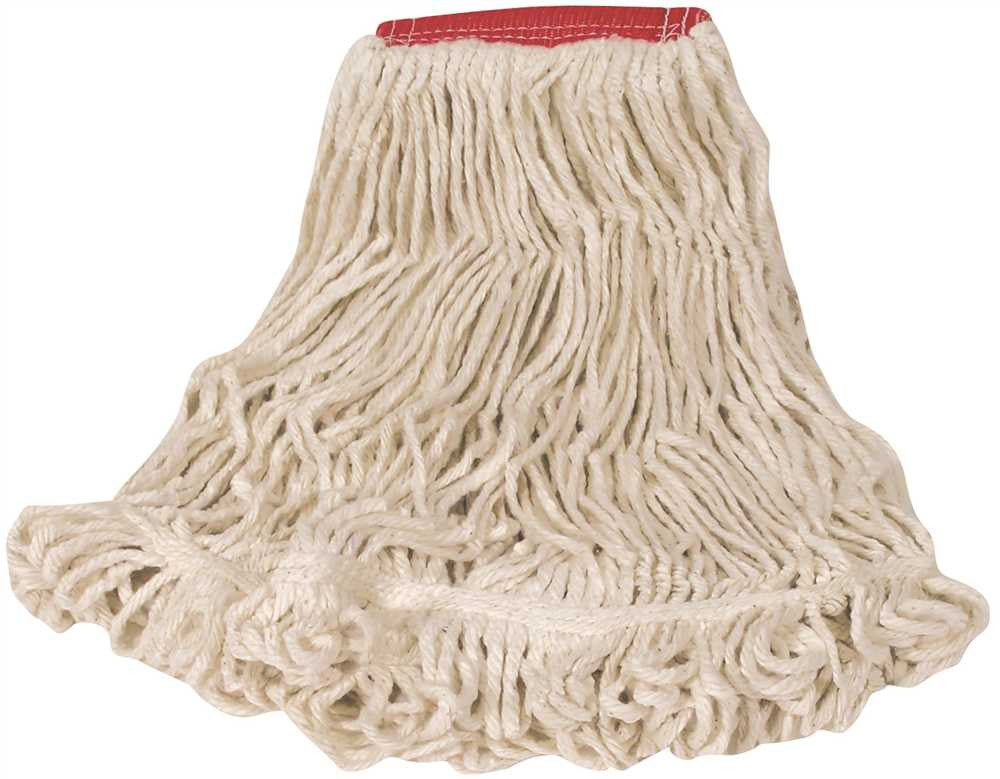 Super Stitch Blend Mop Large 5 In White