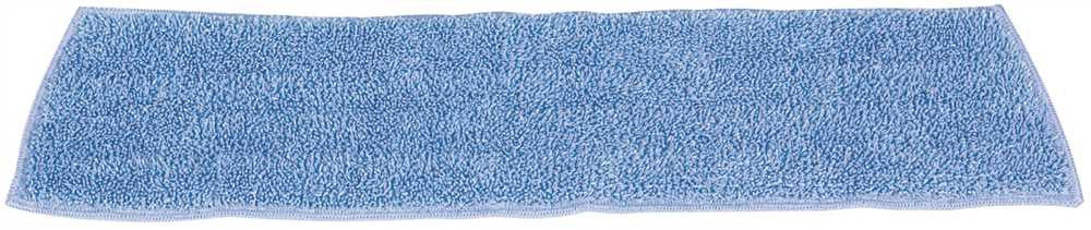 Rubbermaid&reg; Commercial Hygen&trade; Standard Microfiber Damp Mop, 18", Blue