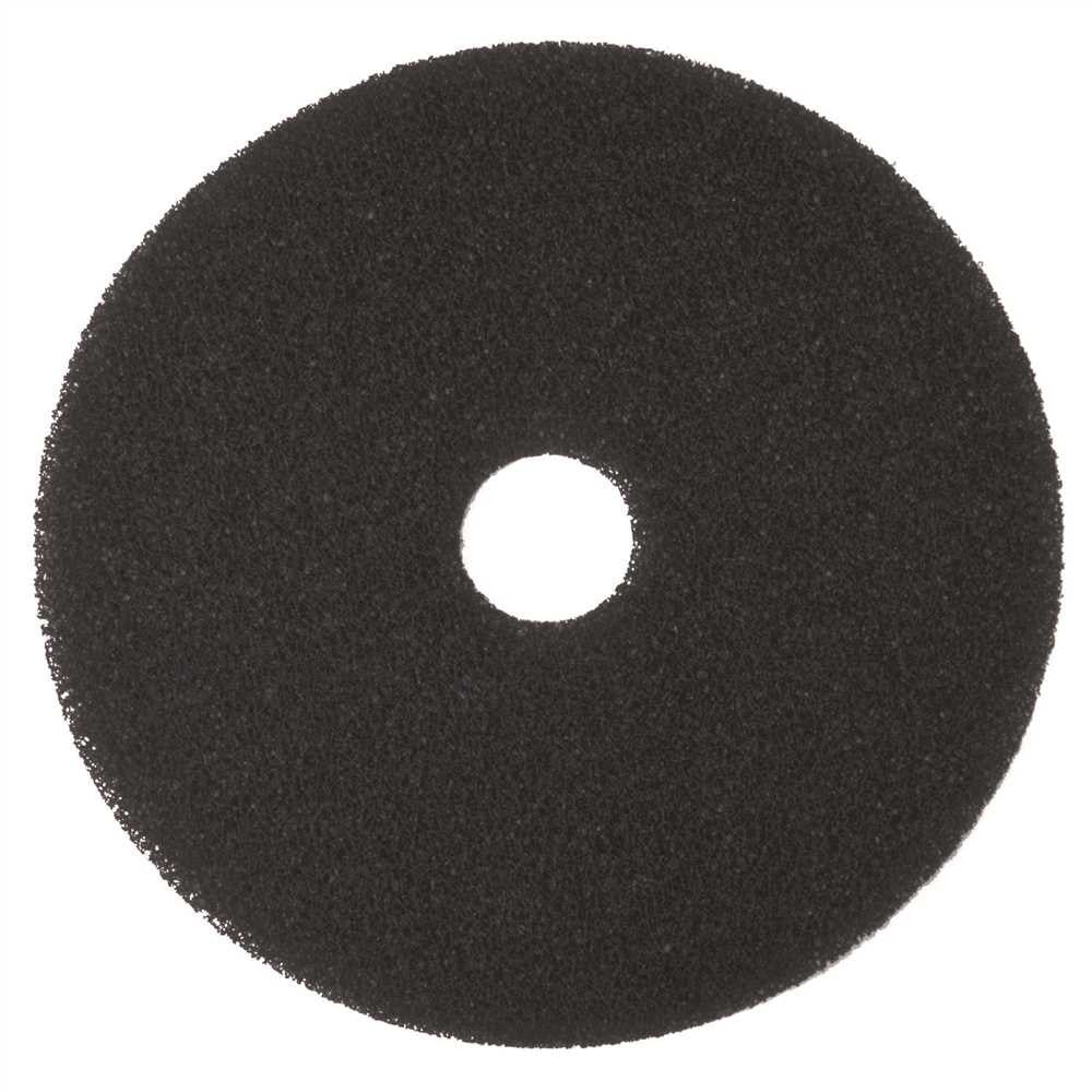 Renown&reg; Black Stripping Pad 19 In.m