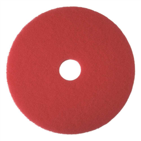 Renown&reg; Buffing Pad, Red, 13 In.