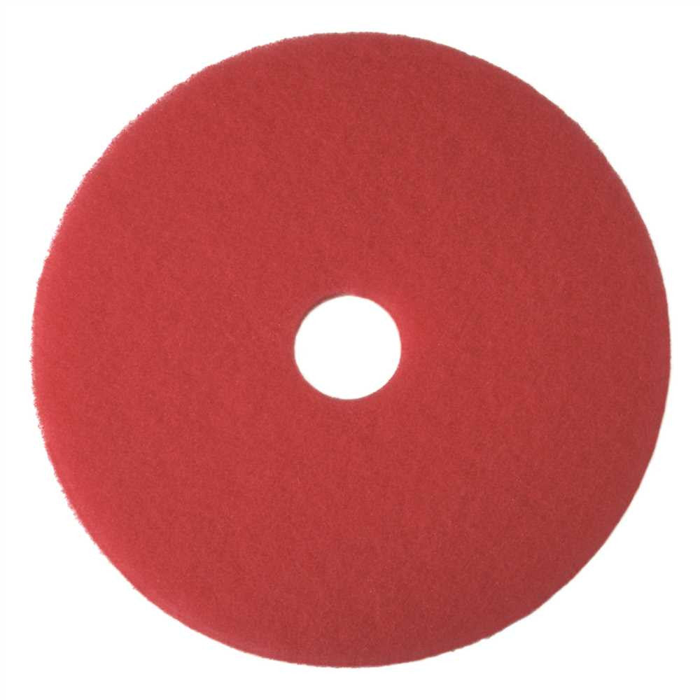 Renown&reg; Buffing Pad, Red, 20 In.