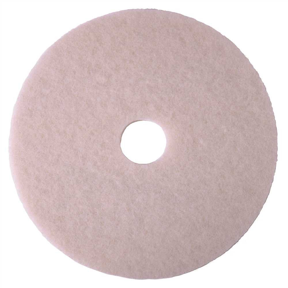 Renown&reg; White Polishing Pad 13 In.