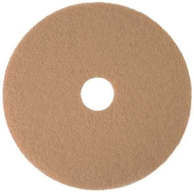 Renown&reg; Burnishing Pad, Tan, 24"