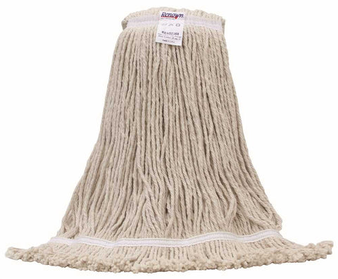 Renown&reg; Heavy-duty Cotton Fantail Wet Mops, 20 Oz.