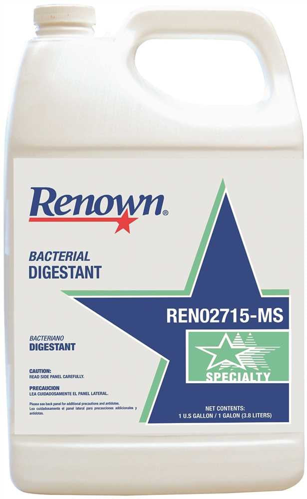 Renown&reg; Bacterial Digestant, 1 Gallon