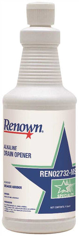 Renown&reg; Alkaline Drain Opener, 1 Quart