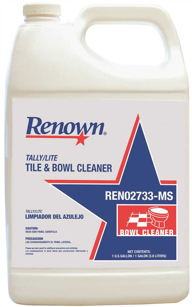 Renown&reg; Tile & Bowl Cleaner, 1 Gallon