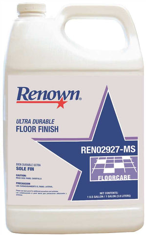 Renown&reg; Ultra Durable Floor Finish, 1 Gallon