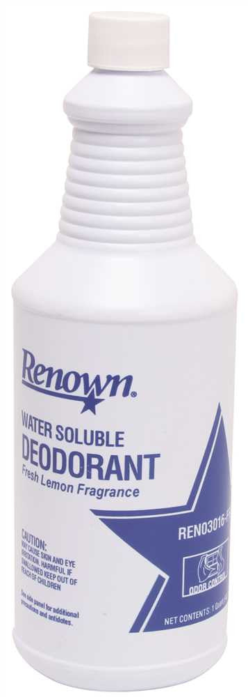 Renown&reg; Water Soluble Lemon Deodorant Qt