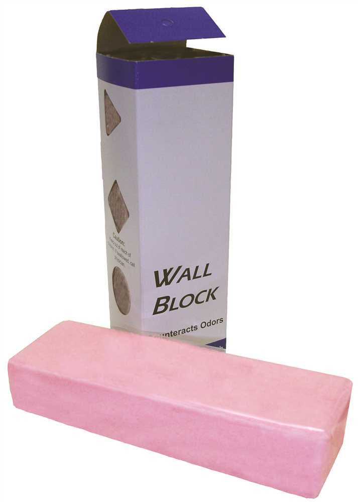 Renown&reg; Para Wall Blocks, Cherry, Pink, 16 Oz., 6 Blocks Per Box