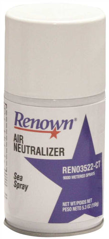 Renown&reg; 9000 Metered Air Freshener, Sea Spray, Refill