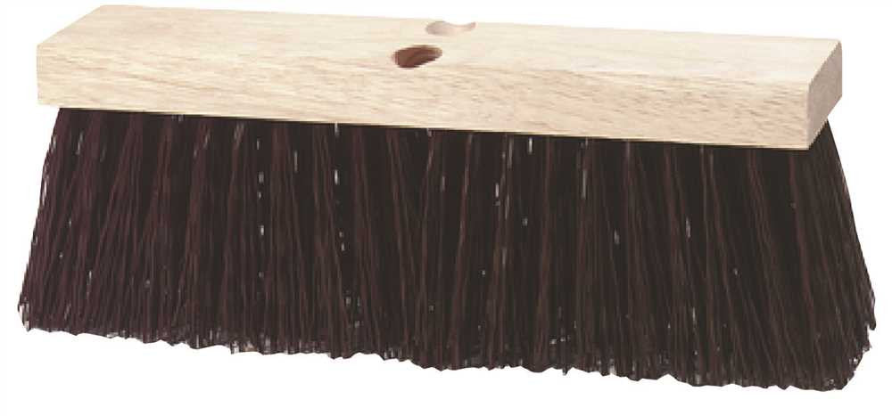 Renown&reg; Street Sweep With Hardwood Block Polypropylene 16"