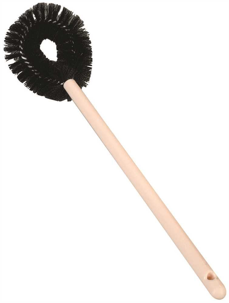 Renown&reg; Toilet Bowl Brush Black Bristles 20"