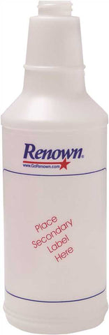 Renown&reg; Plastic Bottle, With Graduations, 32 Oz.