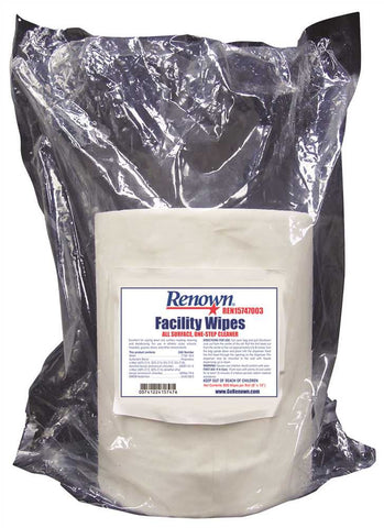 Renown&reg; Centerpull Facility Gym Wipes 8x10