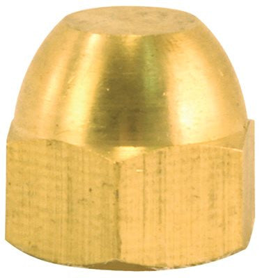 Proplus&reg; Brass Flare Cap, 3-8 In., Fine Thread 9-16-24