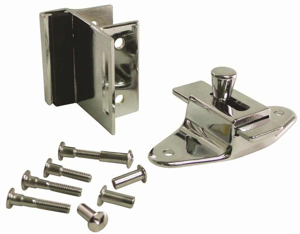 Door Latch Set With Bolts For Partitions