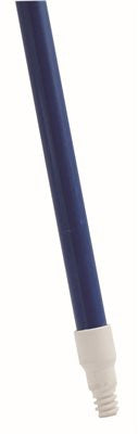 Renown&reg; Broom Handles 60" Blue Fiberglass Threaded Self-locking