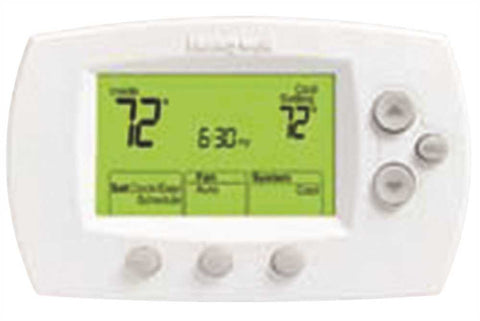 Honeywell Focuspro 6000 5-1-1-5+2-day Programmable Thermostat, 1 Heat-1 Cool, Large