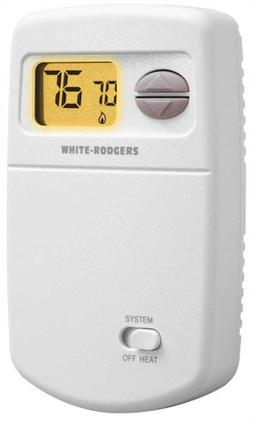 White Rodgers Digital Non-programmable Thermostat 24v