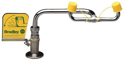 Bradley Laboratory "swingaway" Deck Mount Eyewash Fixture