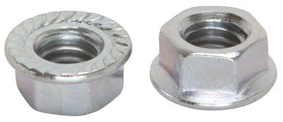 Nut Hex Serrated Flange 3-8-16, 100 Per Box