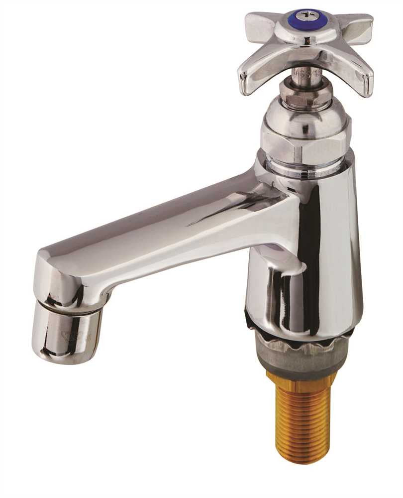 T&s Brass Single Basin Faucet Chrome