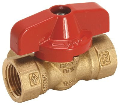 Gas Ball Valve With Side Tap 1-2" Ips