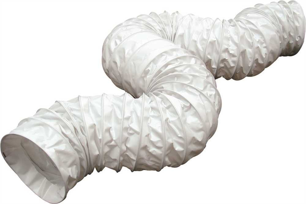 Flexible Vent Hose 4" X 50' White