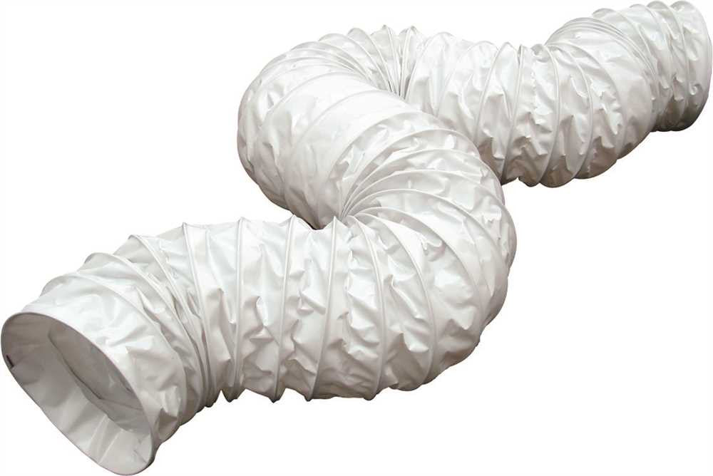 Flexible Dryer Vent Hose 3" X 50' White